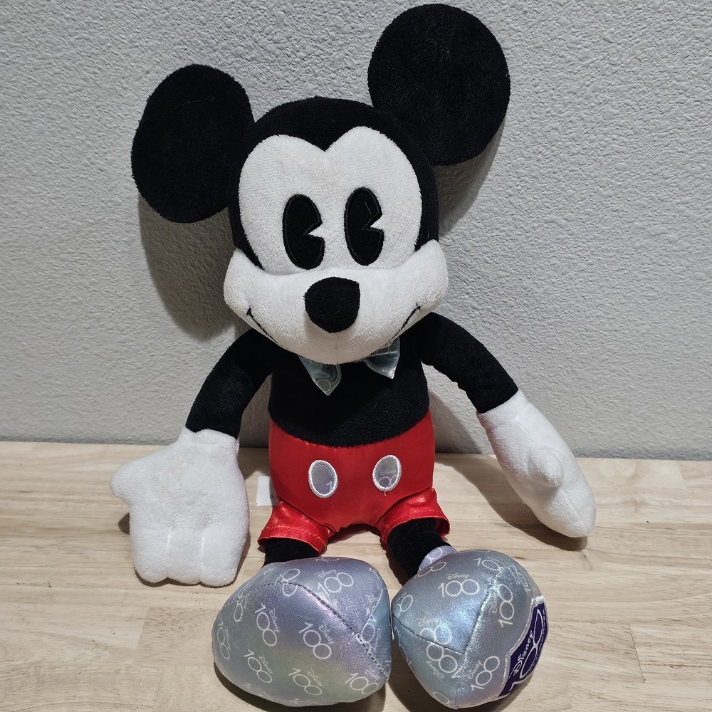 Disney 100 Years of Wonders D100 Mickey Mouse Large PLUSH 17"